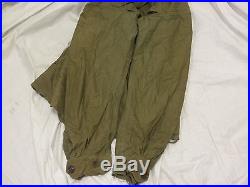 40s Vintage WWII Korean War M-1943 Army Field Military Coat Jacket Size 34R