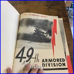 49th Armored Division Texas National Guard 1952 Yearbook History Illustrated