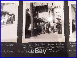 #4o/vtg Korean War Photo Album/love Letters/postcards/writing By Soldier