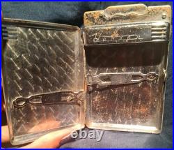 4th F. I. W. Hadson Cigarette Case Lighter Original Korea War Fourth But First