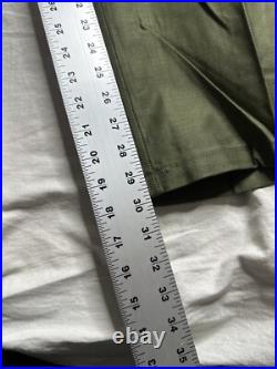 50s OG-107 Sateen Trouser Mens 28x30 1st Pattern Korean War New Nos Pants