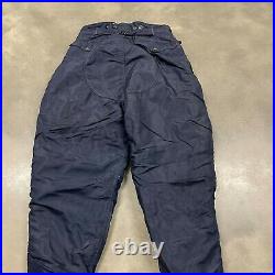 50s VTG Korean War Navy Blue USAF US Military TYPE F-1A Flying Trousers 36 COOL