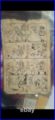 5x4 KOREAN WAR PROPAGANDA Cartoon