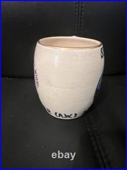 68th Fighter Squadron Mug F-80 Shooting Star Korean War Rare Hand Painted Korea