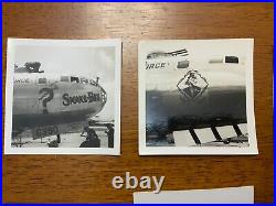 (8) NOSE ART PHOTOS Korean War Era Boeing B-29 Superfortress Photographs