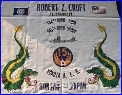 98th Bomb Group Banner B-29 Korean War 344th Bomb Squadron