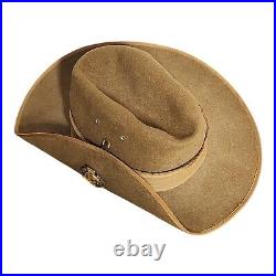 AUSTRALIAN SLOUCH HAT KOREAN WAR DATED 1956 BY JOHN BARDSLEY AND SONS Size 7 1/8