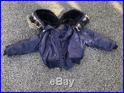 Air Force N-2A Heavy Flying Jacket Cold Weather Parka Size Large Korean War