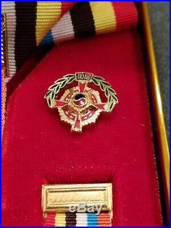 Ambassador for Peace Korean War Veteran Medals Pin SET