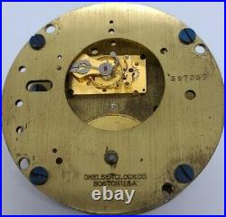 Antique 1953 CHELSEA Clock Co. Boston Large 15 Ship Engine Room Nautical Clock