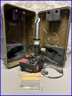 Antique Military Issue Kollsman Aircraft Periscopic Periscope Sextant & Case #03