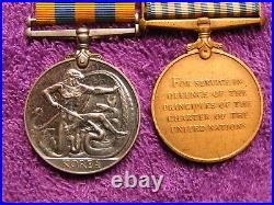 Australia Korea Pte James D Maxwell 3 Rar Medals