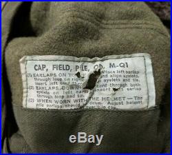 Australian Army Korean War Issue M51 Field Pile Cap with Badge