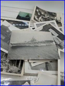 Authentic Photographs Korean War Navy Army Mixed Photo Lot Early 1950's