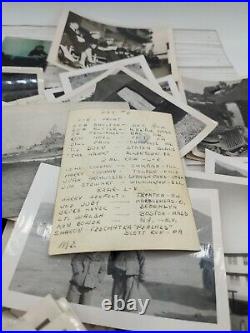 Authentic Photographs Korean War Navy Army Mixed Photo Lot Early 1950's