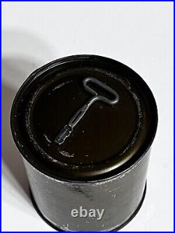 B 1 Unit Ration Korean War Coffee Milk Sugar Jam Crackers Cocoa 1950s VG with Key