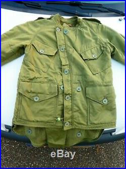 BRITISH ARMY MIDDLE PARKA Korean War Parkas Middle Without Hood 1954
