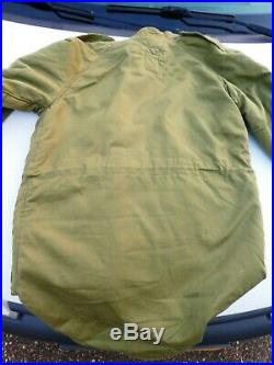 BRITISH ARMY MIDDLE PARKA Korean War Parkas Middle Without Hood 1954