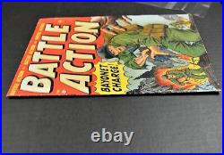 Battle Action #1 1952 Classic Golden Age War Comic 10 Ct Atlas Korean War Era F