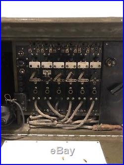 Bd-71 Switchboard Wwii Ww2 Korean War Era Vintage Us Military Signal Corp Gear