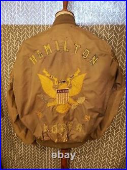 Bomber Jacket. Second Korean war (Korean DMZ Conflict) Named. Vietnam era