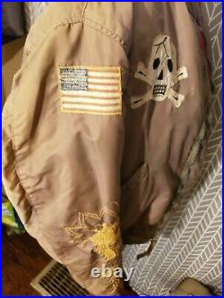 Bomber Jacket. Second Korean war (Korean DMZ Conflict) Named. Vietnam era