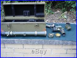Brass Keuffel Esser Military Post WW2 Telescope 5010 Western Electric Korean War