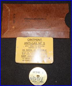 British Army Mk IV General Service Respirator 1941 Case, Accessories, Korean War