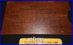 British Army Mk IV General Service Respirator 1941 Case, Accessories, Korean War