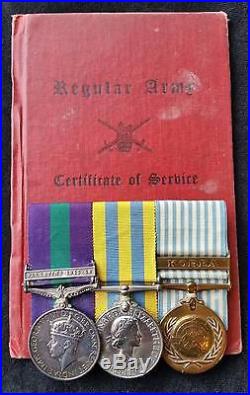 British General Service Medal & Korean War Pair R. A. M. C