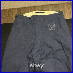 Buckle Back Air Force Stencil Vintage Korean War 1950s Type E-1A Trousers Flying