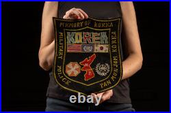 C. 1950s Korean War MP Back Patch