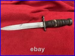 Camillus U. S. Bayonet with Scabbard Korean Era 1953