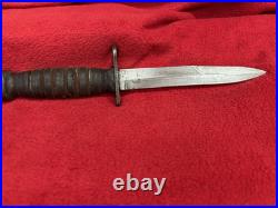 Camillus U. S. Bayonet with Scabbard Korean Era 1953