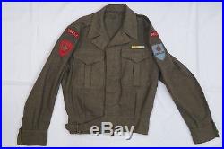 Canadian Korean War Era PPCLI Battle Dress Jacket with Information
