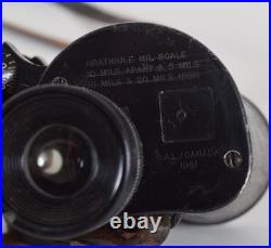 Canadian Korean War Field Binoculars 6x30 No 2 Mk 2/5 Ranging Reticle 1951 CAL