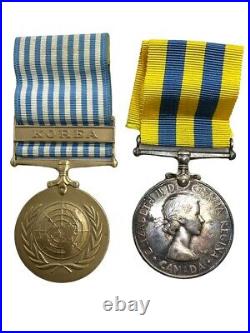 Canadian Korean War Medal Group Pair with Pay Book SB10958 EH Shea RCR