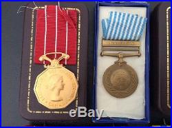 Canadian Korean War Service Grouping / Named / Korea War / WWII / Military Badge