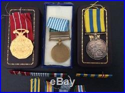 Canadian Korean War Service Grouping / Named / Korea War / WWII / Military Badge