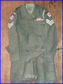 Canadian army E. M. Uniform