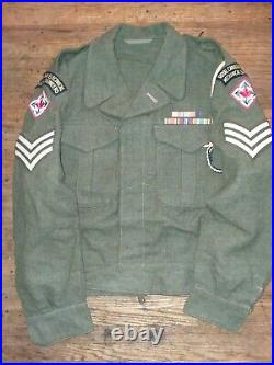 Canadian army E. M. Uniform