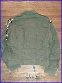 Canadian army E. M. Uniform