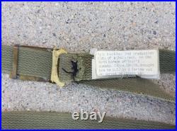 Captured Korean War NK KPA belt gear Communist PVA CPV Chinese