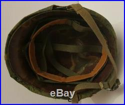 Casque Américain Guerre Vietnam Corée Korean War US M1 1969 Complet Liner Helmet