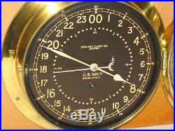 Chelsea Vintage Pilot Clock8 1/2 Dialu. S. Navy 195324 Hourkorean Warhinged