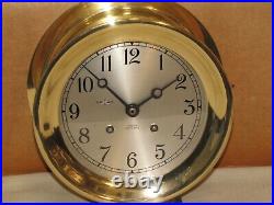 Chelsea Vintage Ships Bell Clock6dial1952korean Warrestored