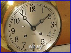 Chelsea Vintage Ships Bell Clock6dial1952korean Warrestored