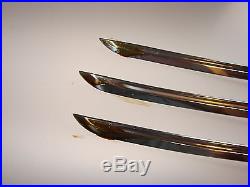 Chinese Communist Swords, Lot of 3, Korean War