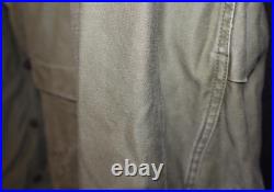 Cold War US Army 11th Airborne Coat Mans Cotton M-1951 Field Jacket, X-Small Reg
