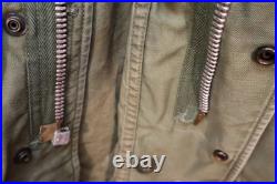 Cold War US Army 11th Airborne Coat Mans Cotton M-1951 Field Jacket, X-Small Reg